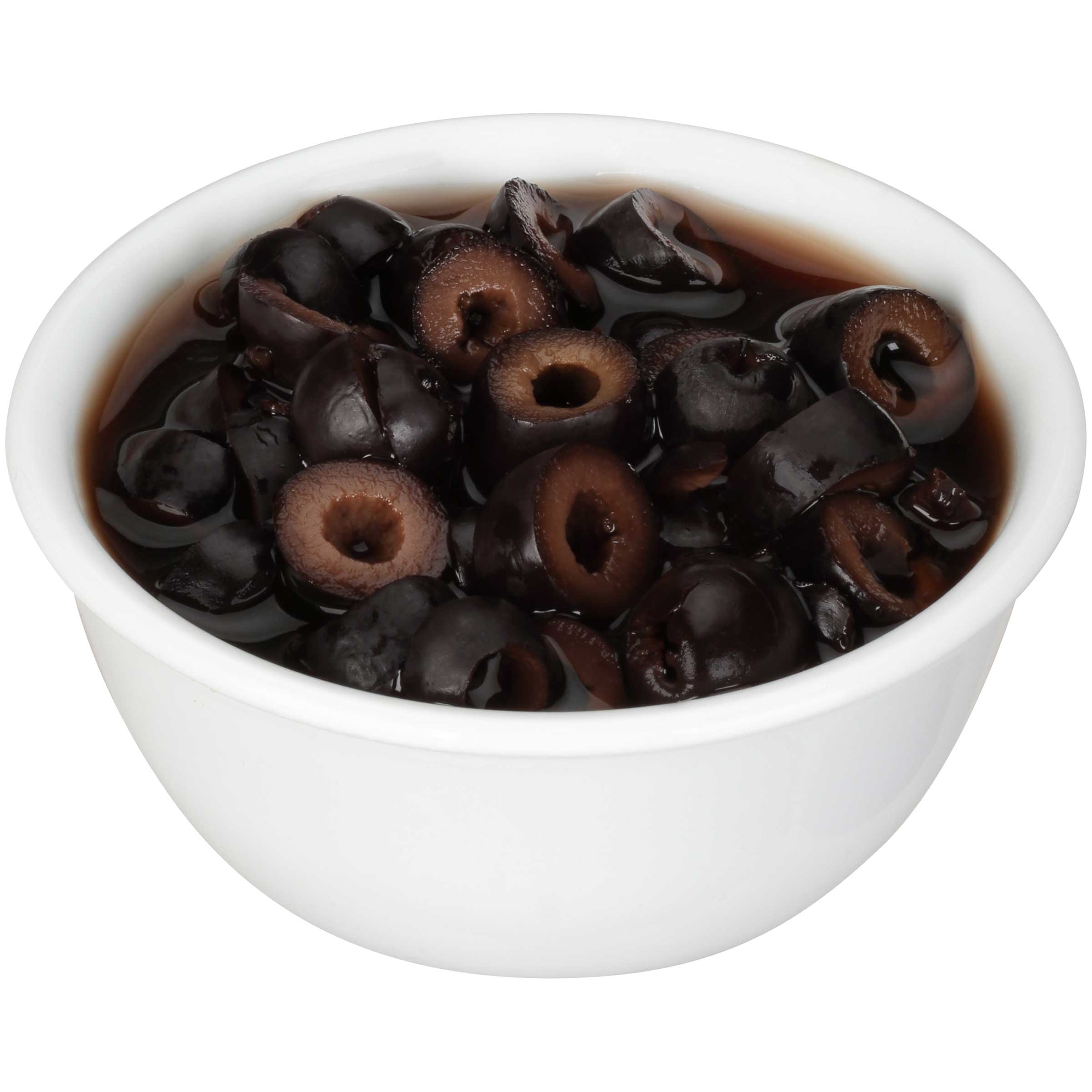 Lindsay Black Ripe Sliced Olives, 55 Ounce -- 6 per case