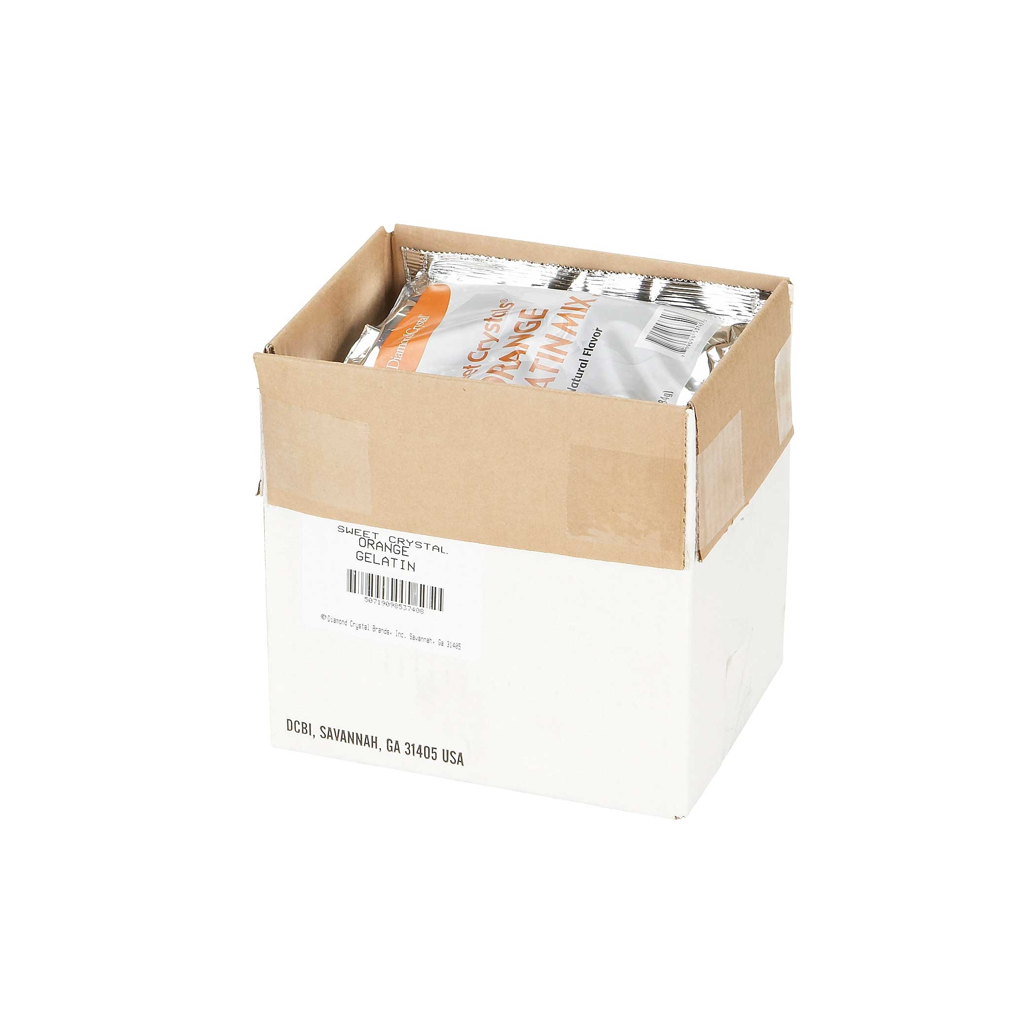 Sweet Crystals Orange Gelatin Mix, 10 Ounce -- 12 per case.