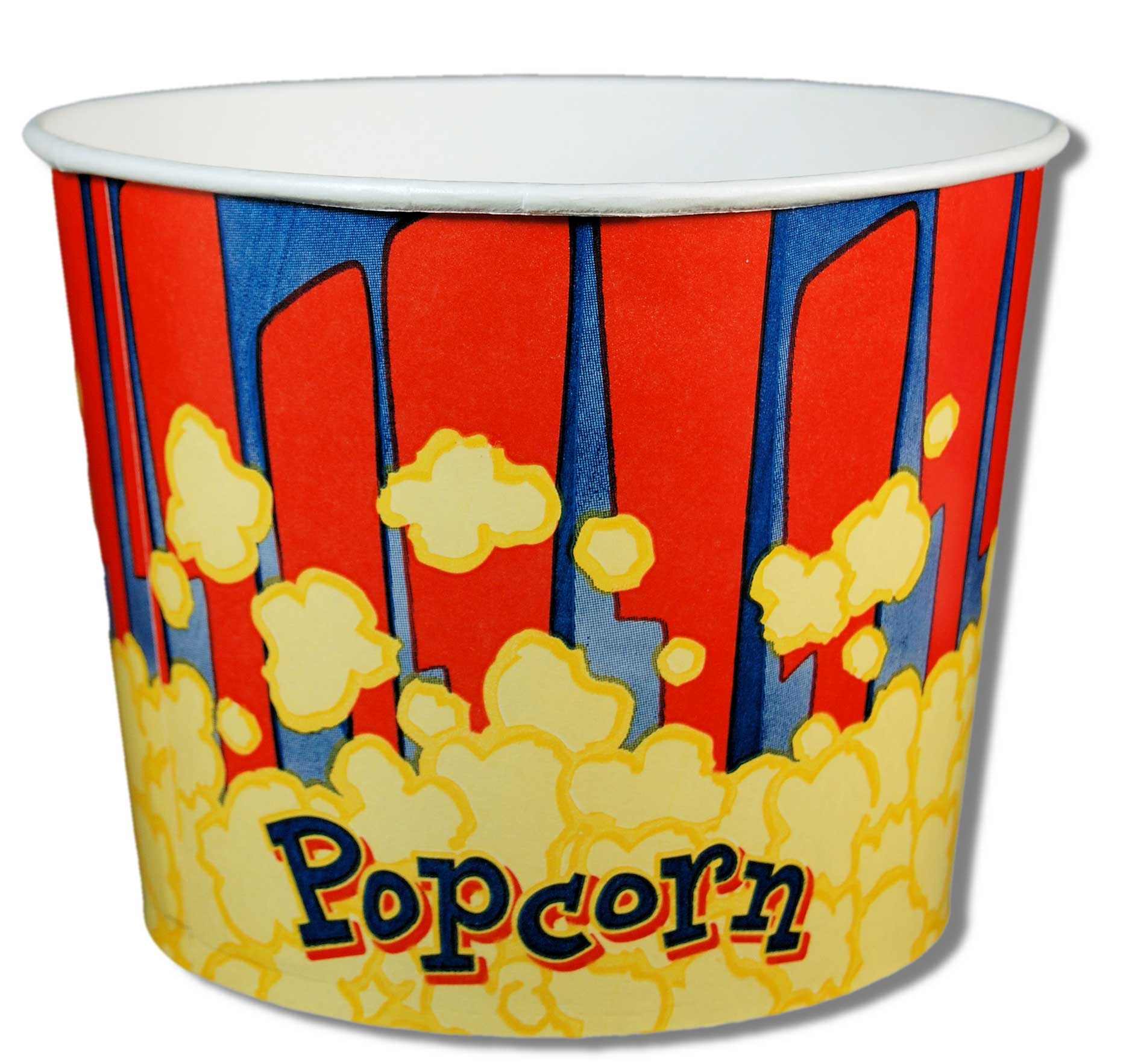 Great Western Popcorn Tub, 85 Ounce -- 300 per case.