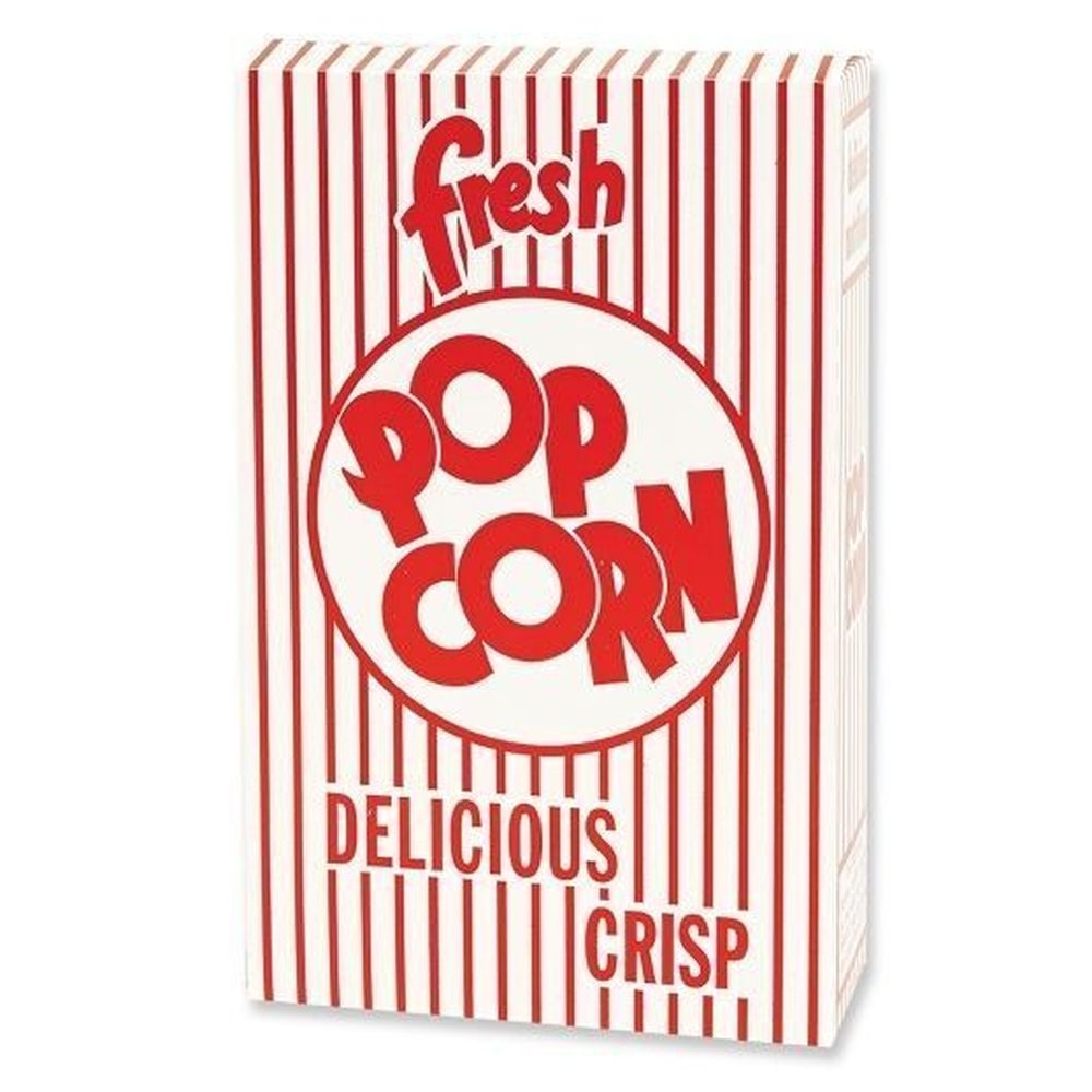 Great Western Popcorn Box, 0.95 Ounce Capacity -- 500 per case