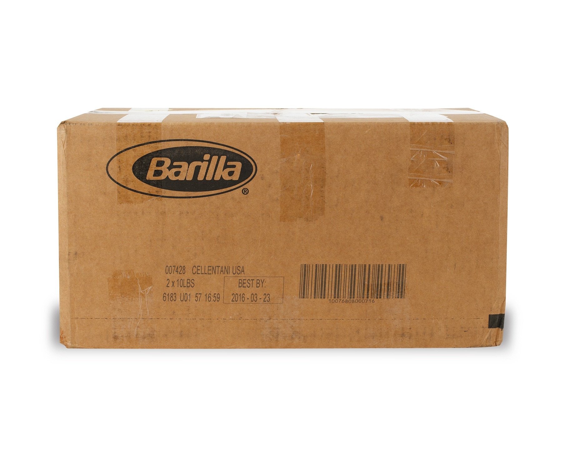 Barilla Cellentani Pasta, 160 Ounce -- 2 Per Case