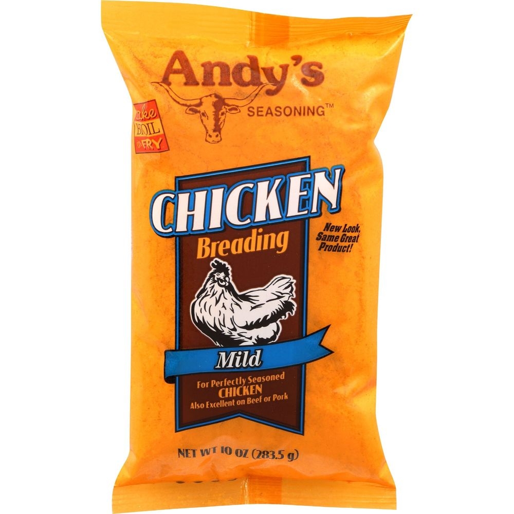 Andys Mild Chicken Breading, 10 Ounce -- 6 per case