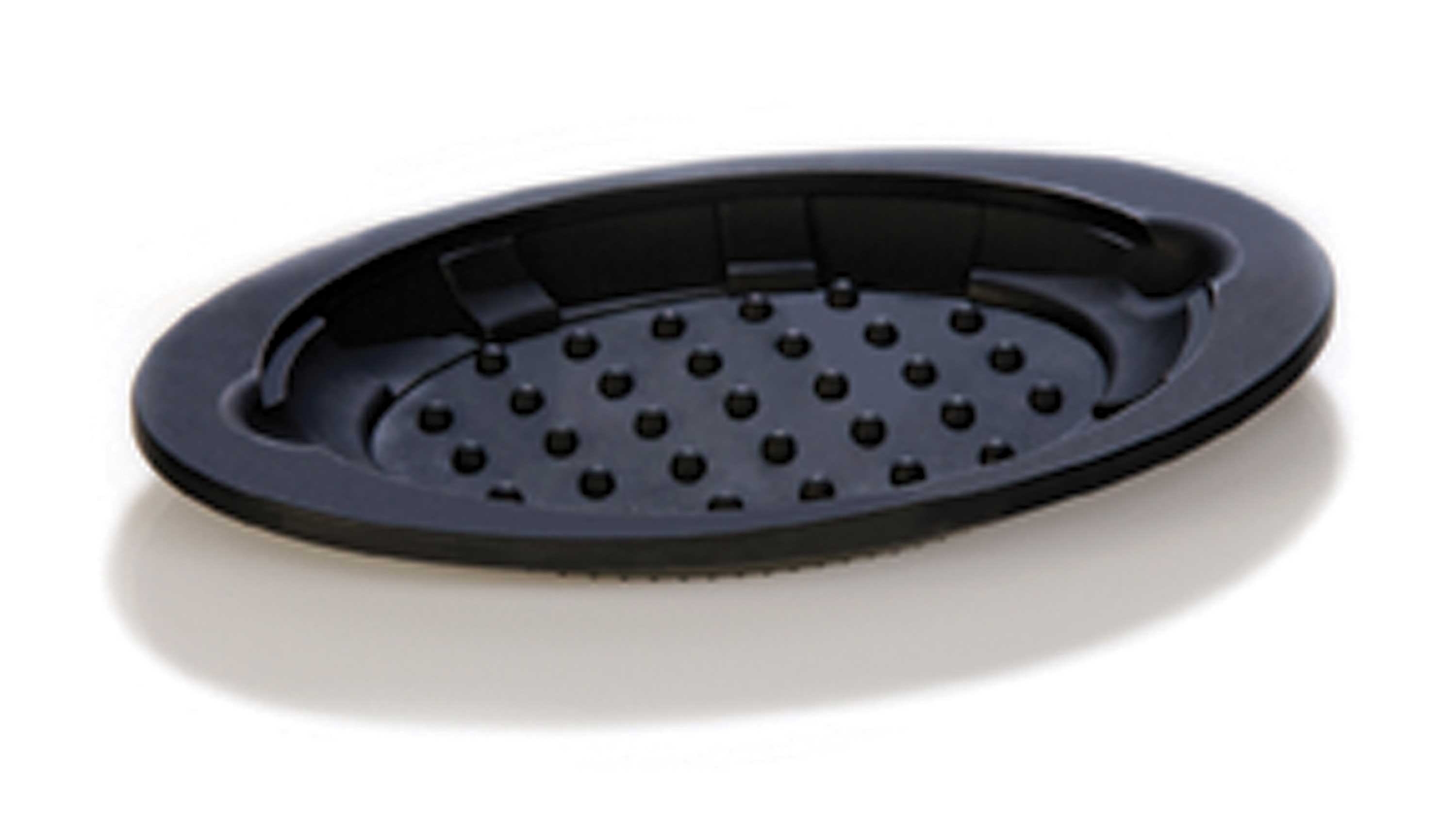 Lodge Black Oval Silicone Underliner -- 6 per case.
