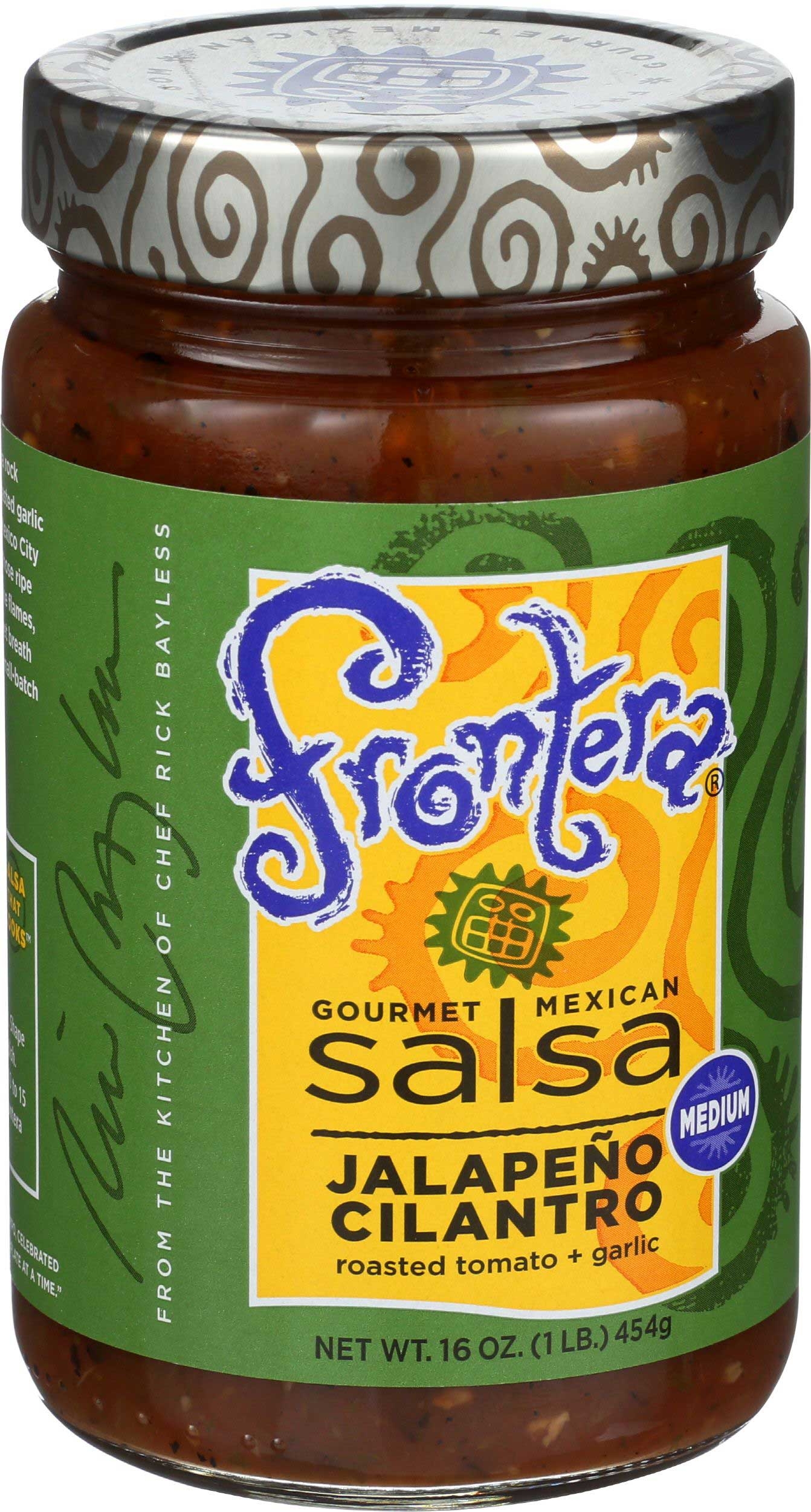 Frontera Gourmet Mexican Medium Jalapeno Cilantro Salsa, 16 Ounce -- 6 per case
