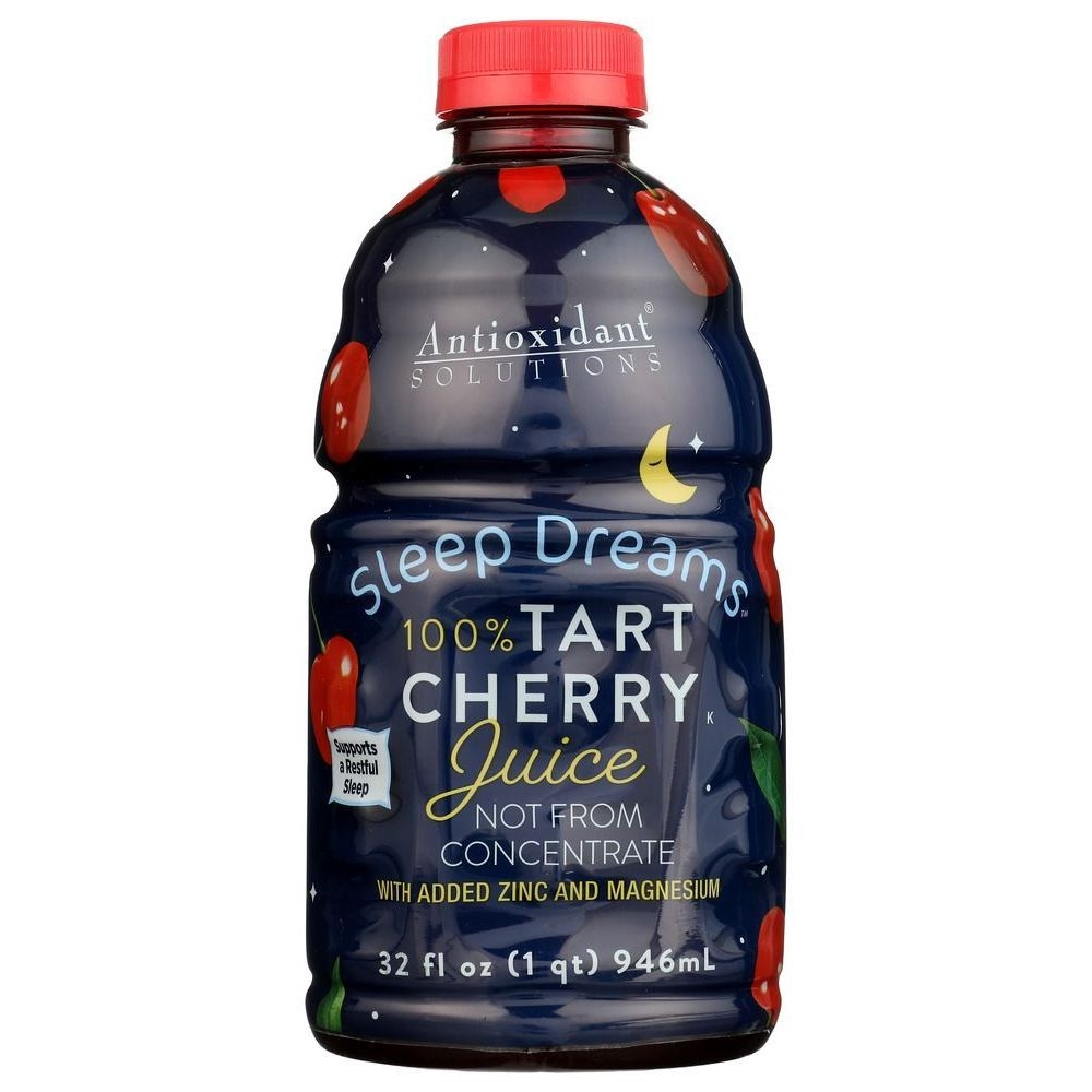 Antioxidant Solutions Sleep Dreams Tart Cherry Juice with Added Zinc and Magnesium, 32 Fluid Ounce -- 6 per case
