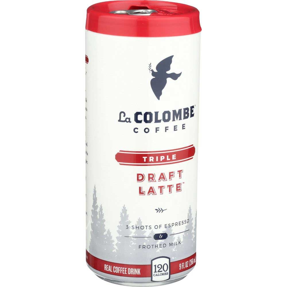 La Colombe Triple Draft Latte Cold-Pressed Espresso Drink, 9 Fluid Ounce -- 12 per case