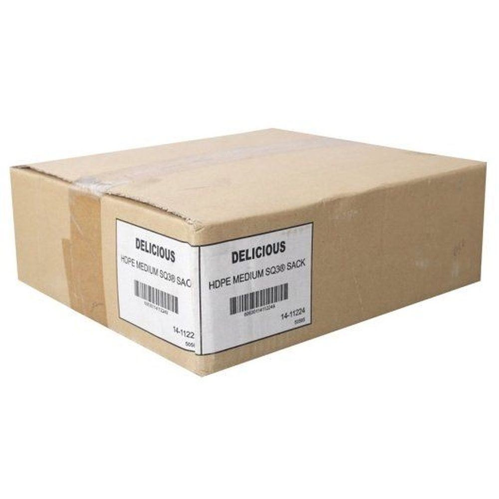 Spectrum HDPE Medium SQ3 Flat Bottom Sack -- 500 per case