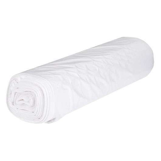 Spectrum Plastics Natural High Density Polyethylene Can Liner, 30 x 37 inch - 25 bags per roll -- 20 rolls per case.