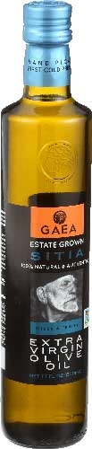 Gaea Sitia Extra Virgin Olive Oil, 17 Ounce -- 6 per case