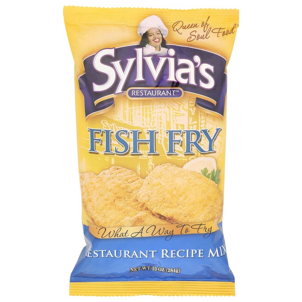 Sylvias Fish Fry Mix, 10 Ounce -- 9 per case