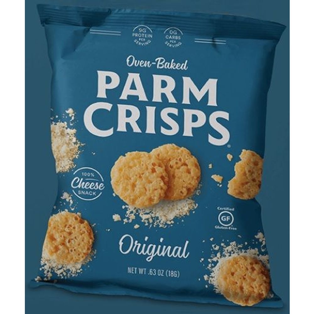 Parm Crisps Original Parmesan Cheese Crisps, 0.63 Ounce -- 200 per case