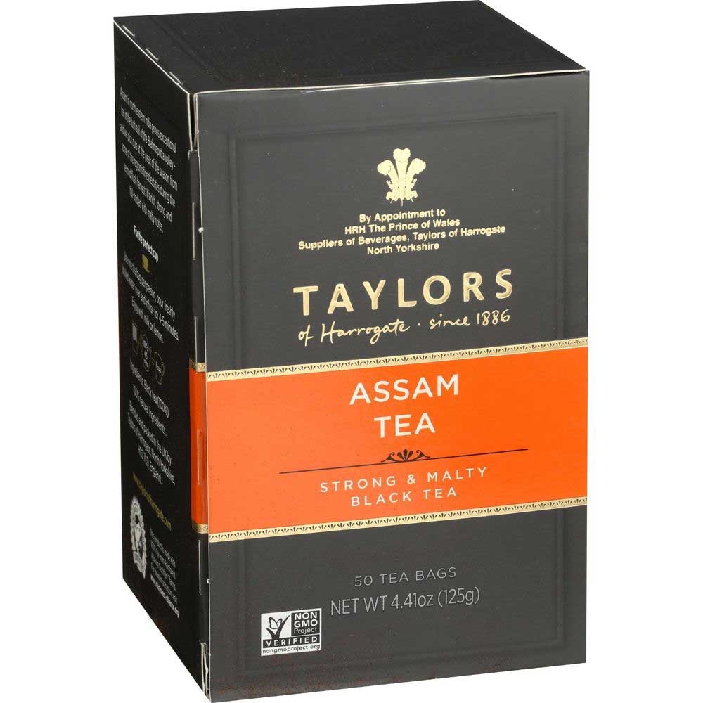 Taylors Of Harrogate Assam Tea - 50 tea bags per pack -- 6 packs per case