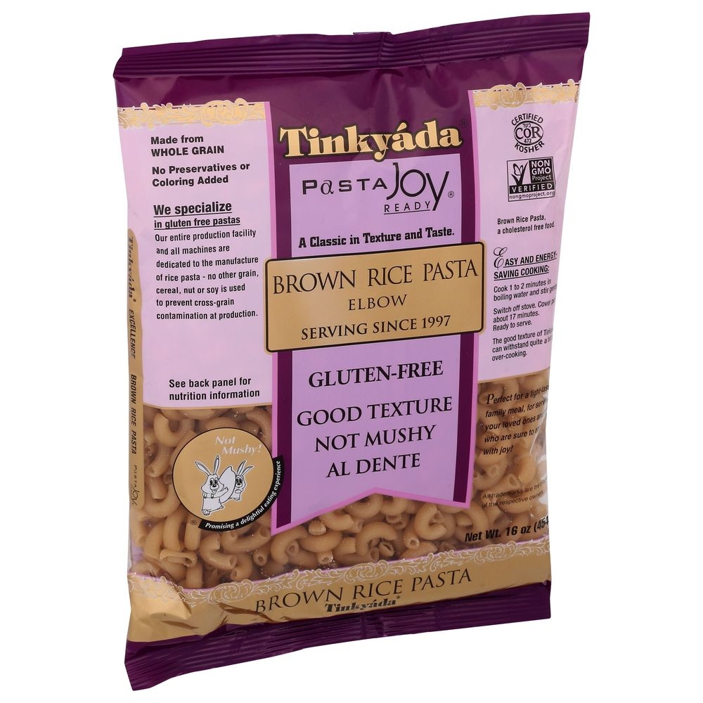 Tinkyada Brown Rice Elbow Pasta, 16 Ounce -- 12 per case