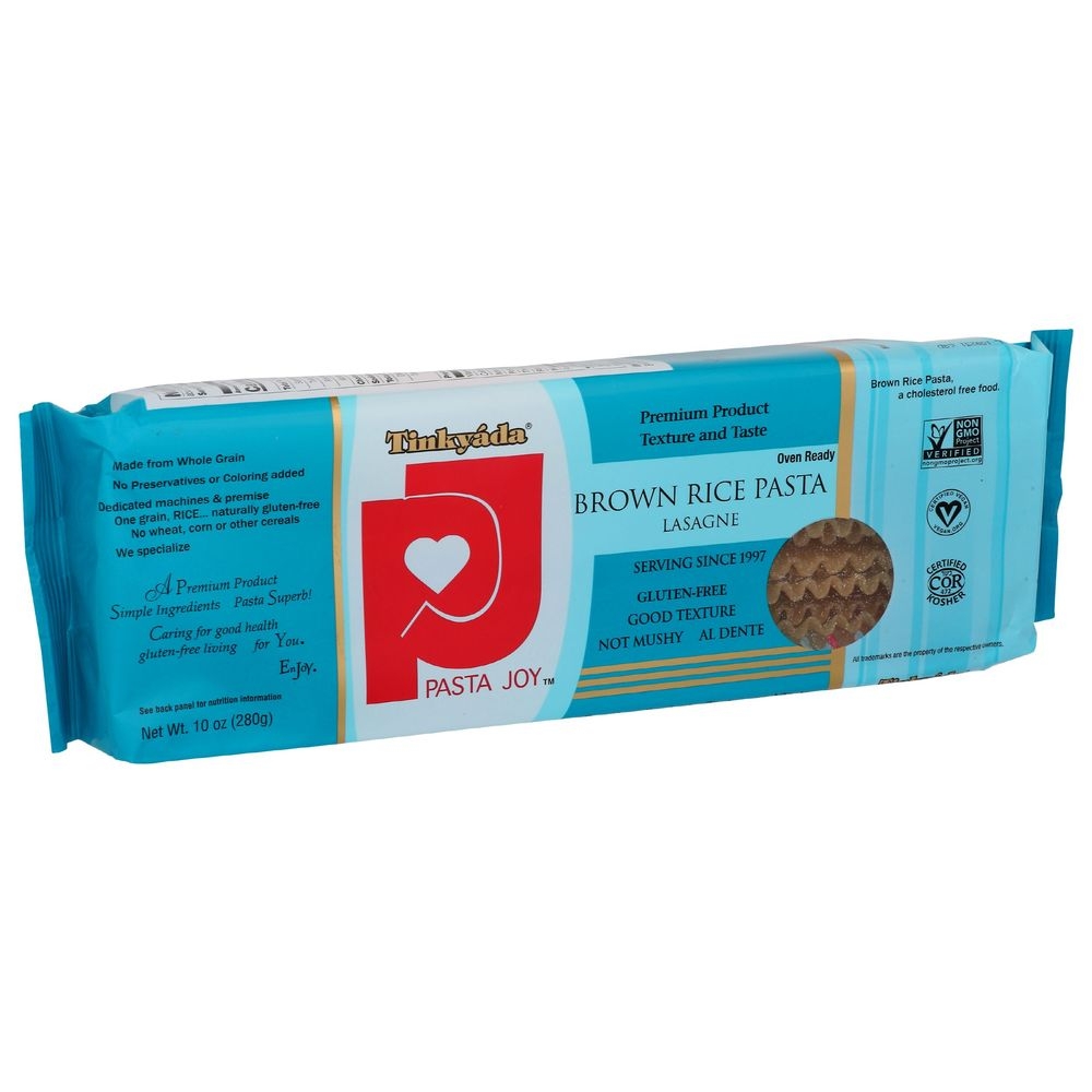 Tinkyada Brown Rice Lasagne Pasta, 10 Ounce -- 12 per case