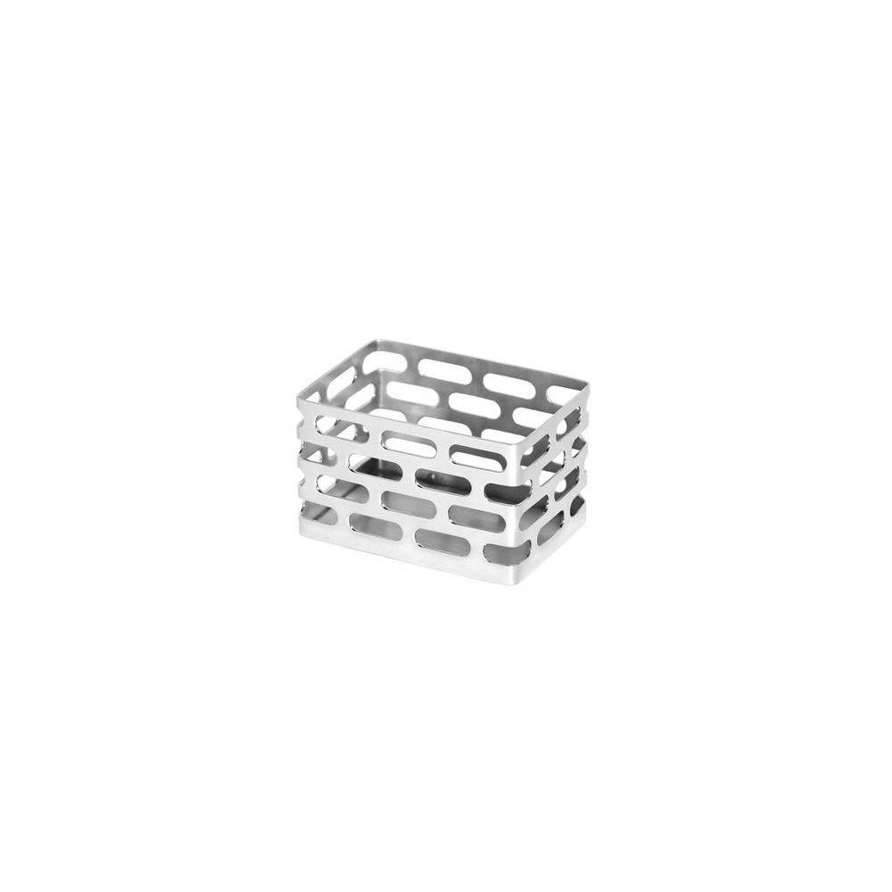 Service Ideas 18/8 Stainless Steel Polished Finish Mod18 Sugar Stick Holder, 2.5 inch Width x 2.25 inch Height