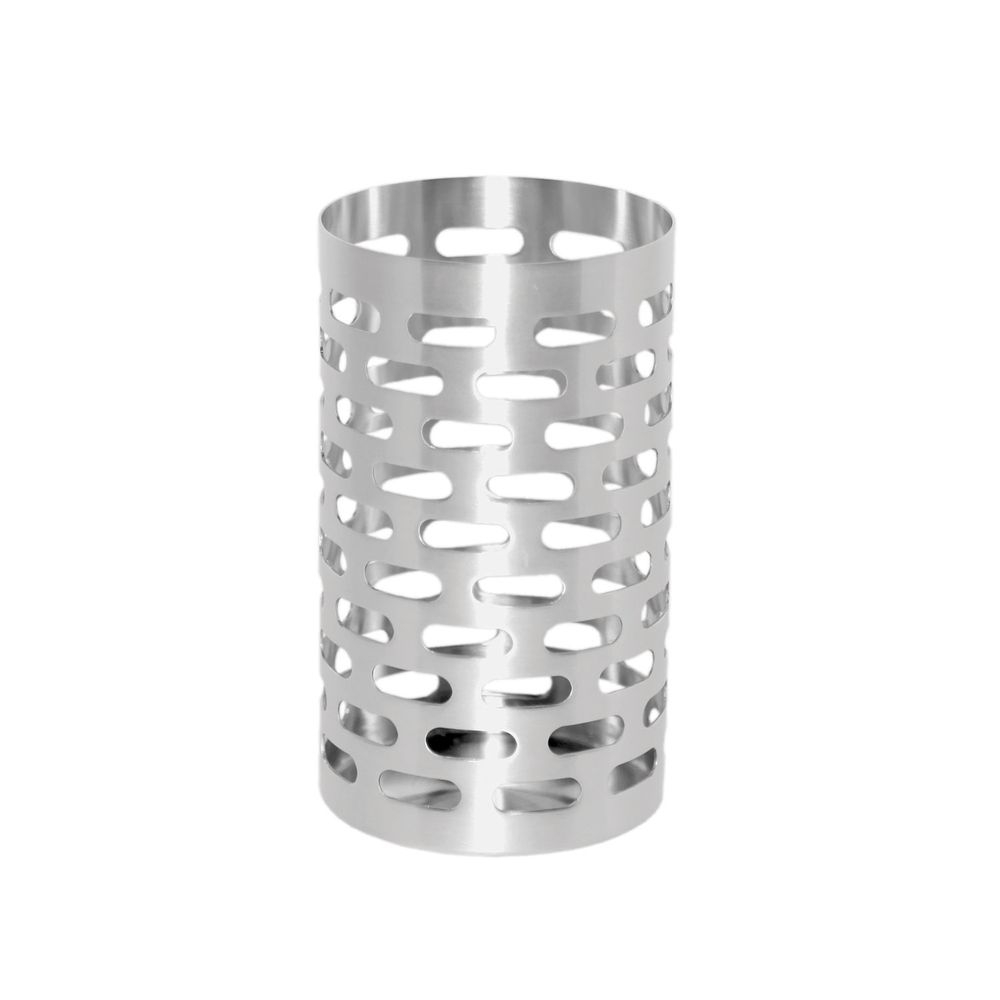 Service Ideas 18/8 Stainless Steel Brushed Finish Mod18 Bread Basket, 3.5 inch Width x 6 inch Height