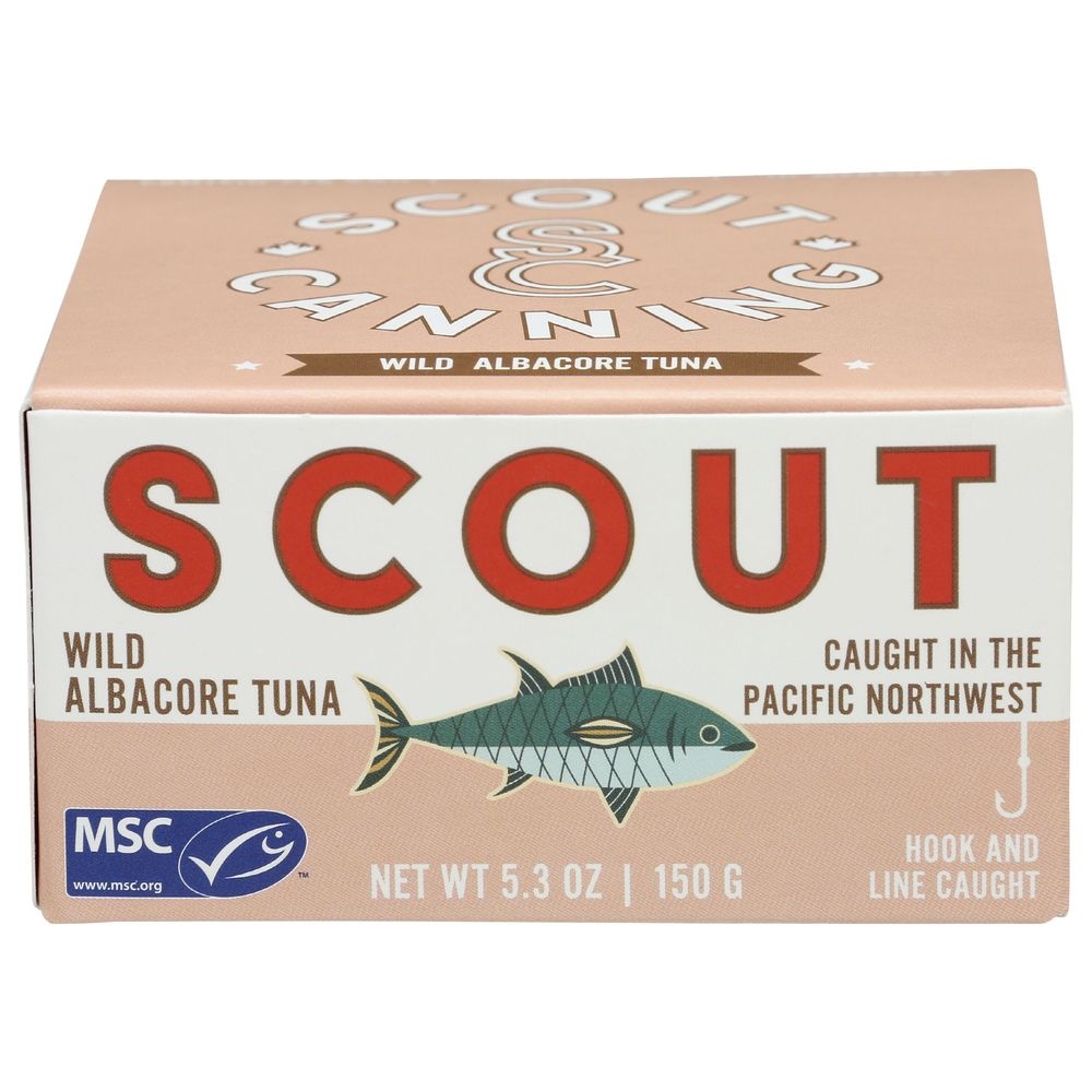 Scout Wild Albacore Tuna, 5.3 Ounce -- 12 per case