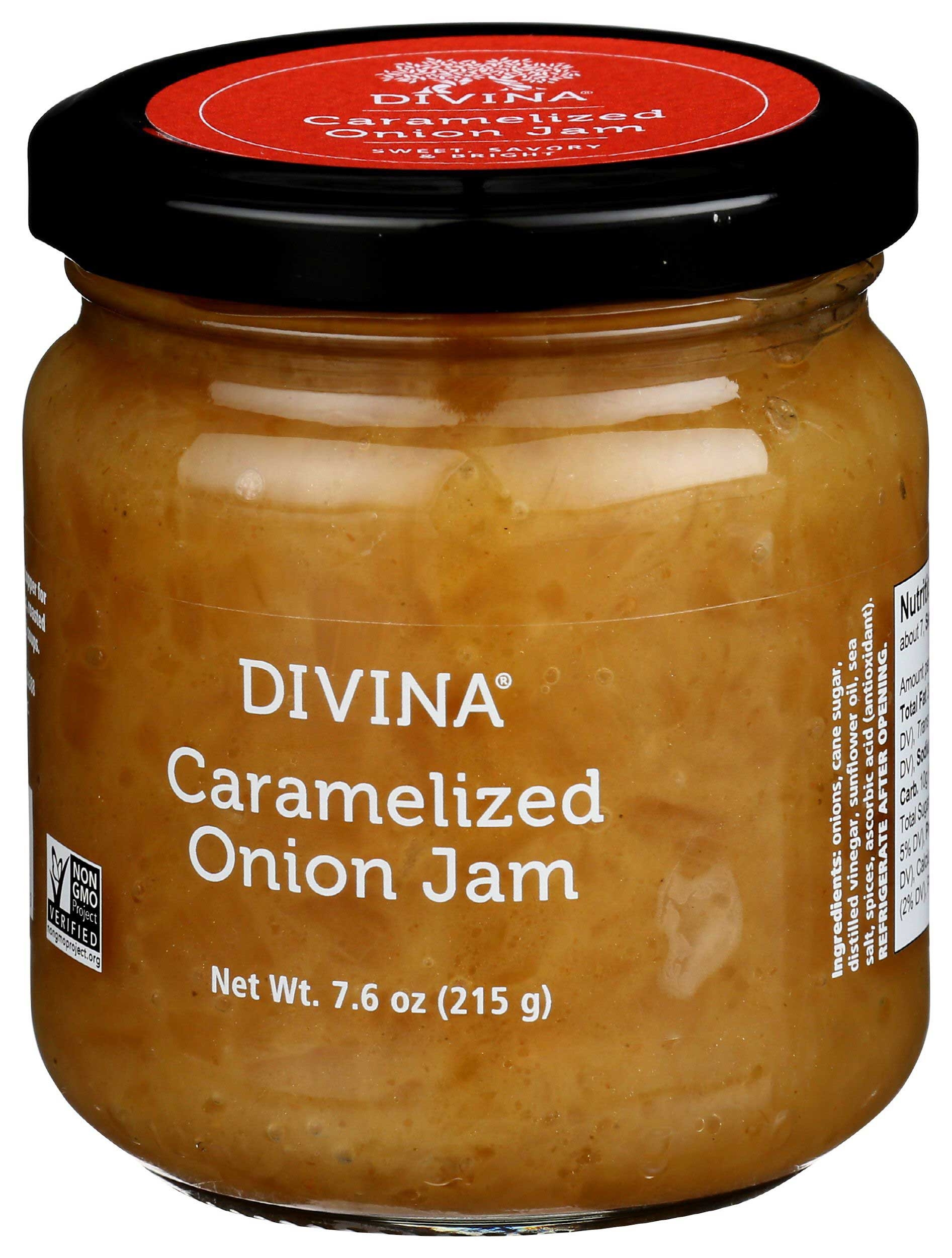 Divina Caramelized Onion Jam, 7.6 Ounce -- 12 per case