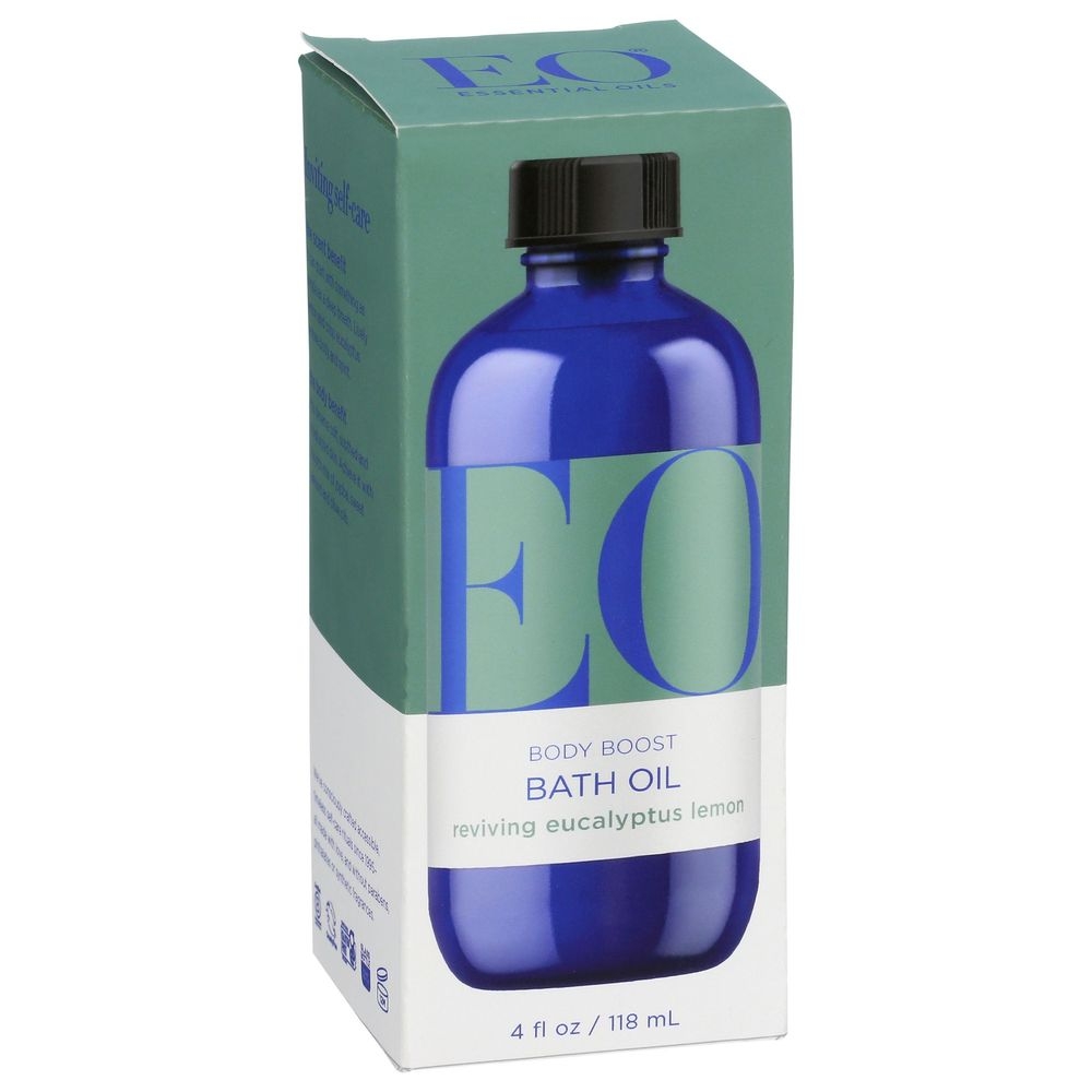 EO Eucalyptus Lemon Bath Oil, 4 Fluid Ounce