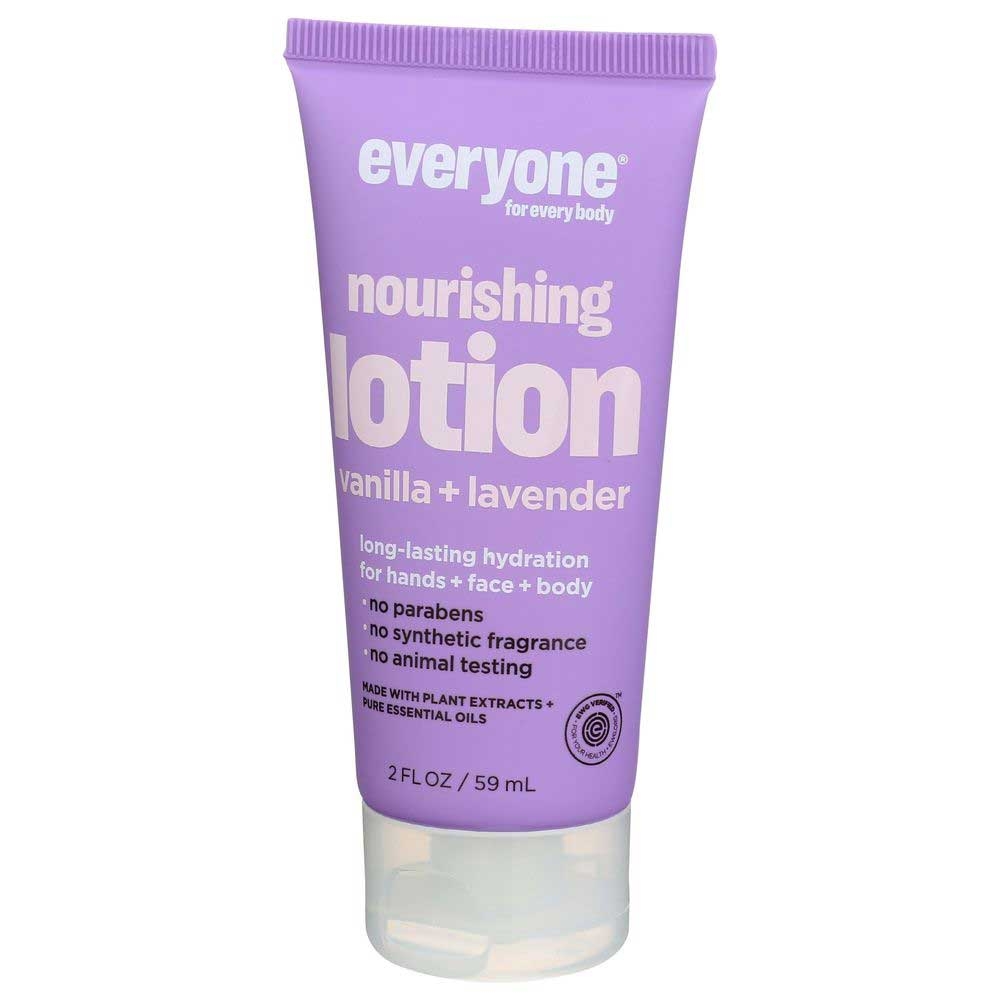 Everyone Vanilla and Lavender 3 in 1 Lotion - Travel Size, 2 Fluid Ounce -- 12 per case