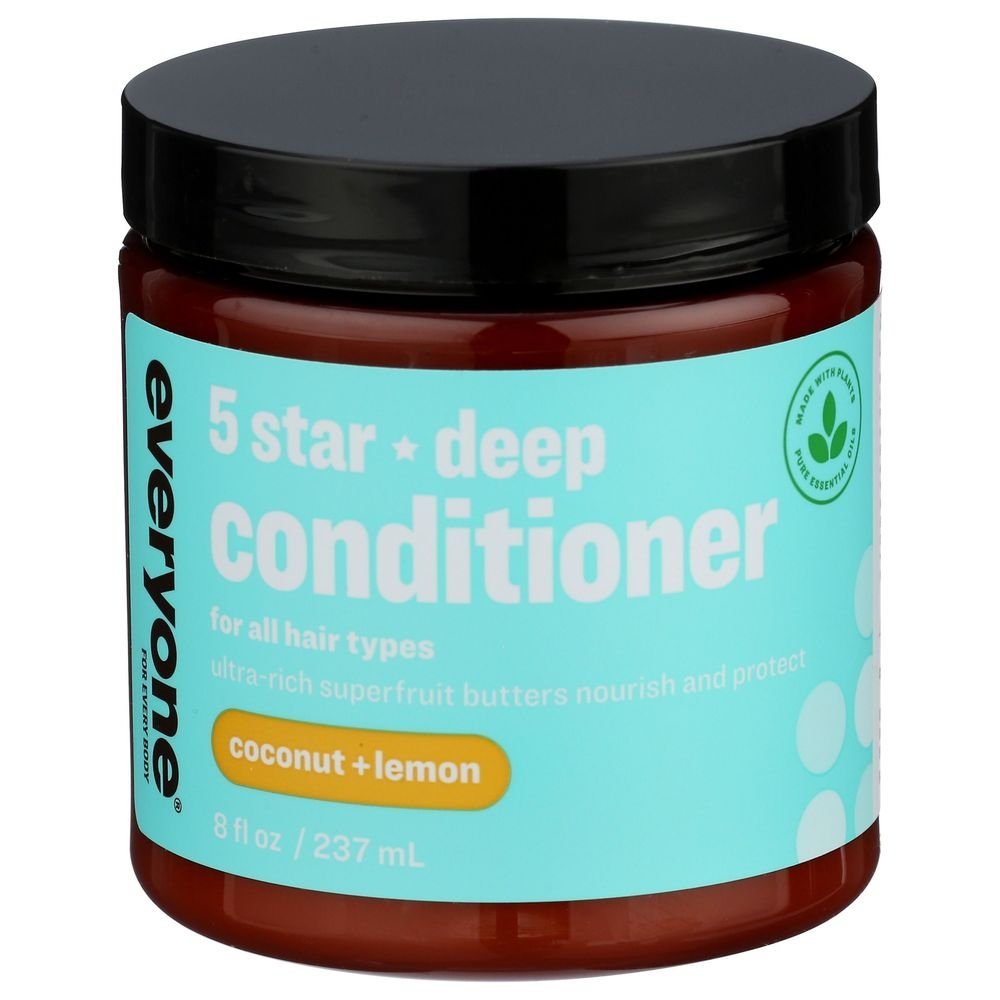 Everyone Coconut and Lemon 5-Star Deep Conditioner, 8 Fluid Ounce