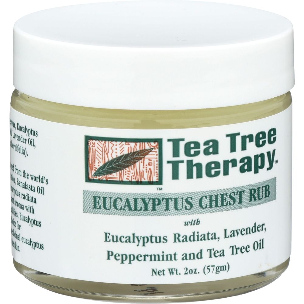 Tea Tree Therapy Eucalyptus Chest Rub, 2 Ounce