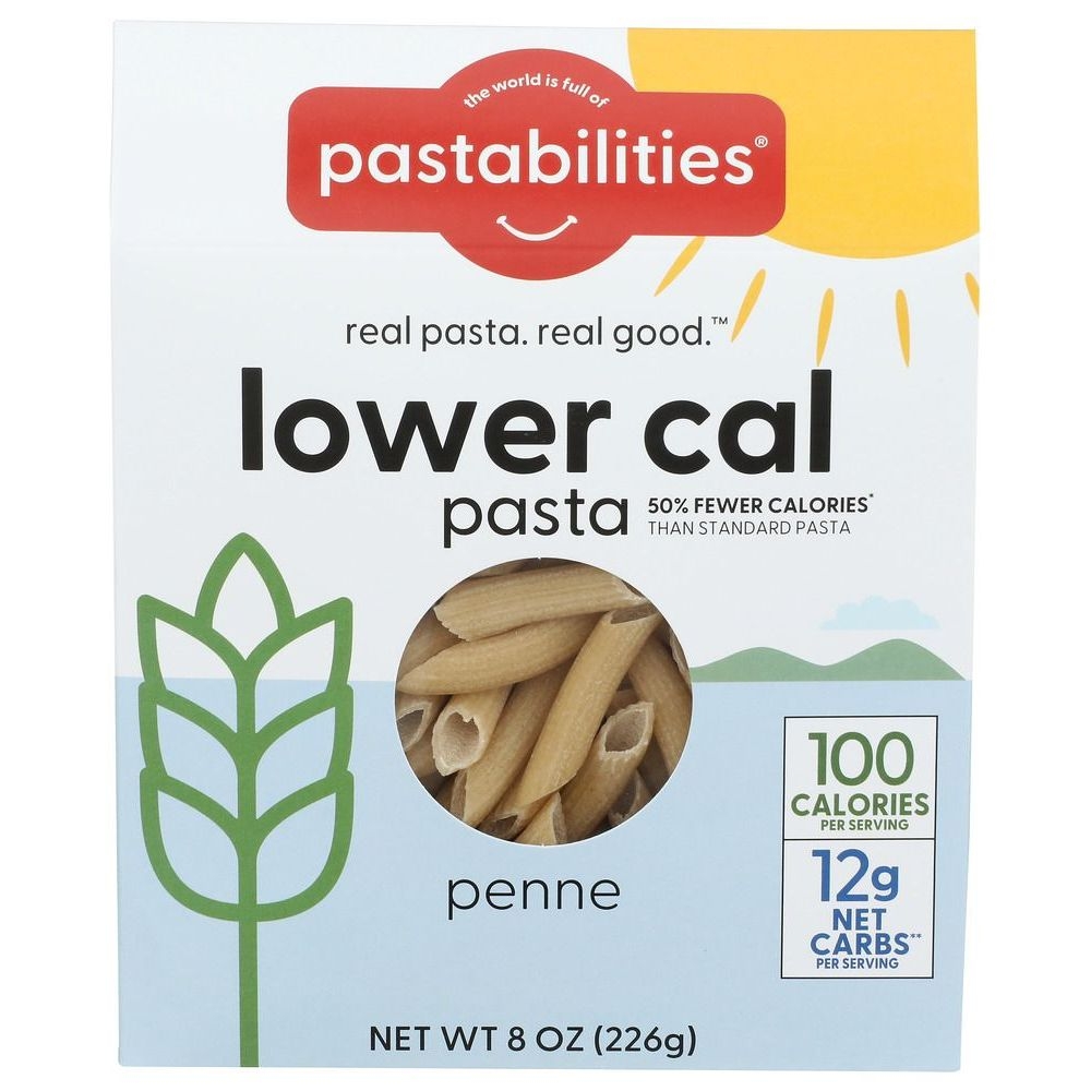 Pastabilities Lower Cal Penne Pasta, 8 Ounce -- 6 per case