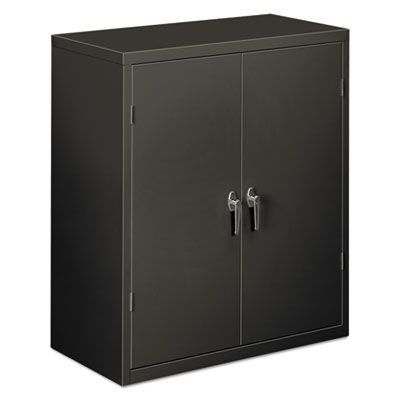 HON Assembled Storage Cabinet, 36w x 18-1/4d x 41-3/4h, Charcoal