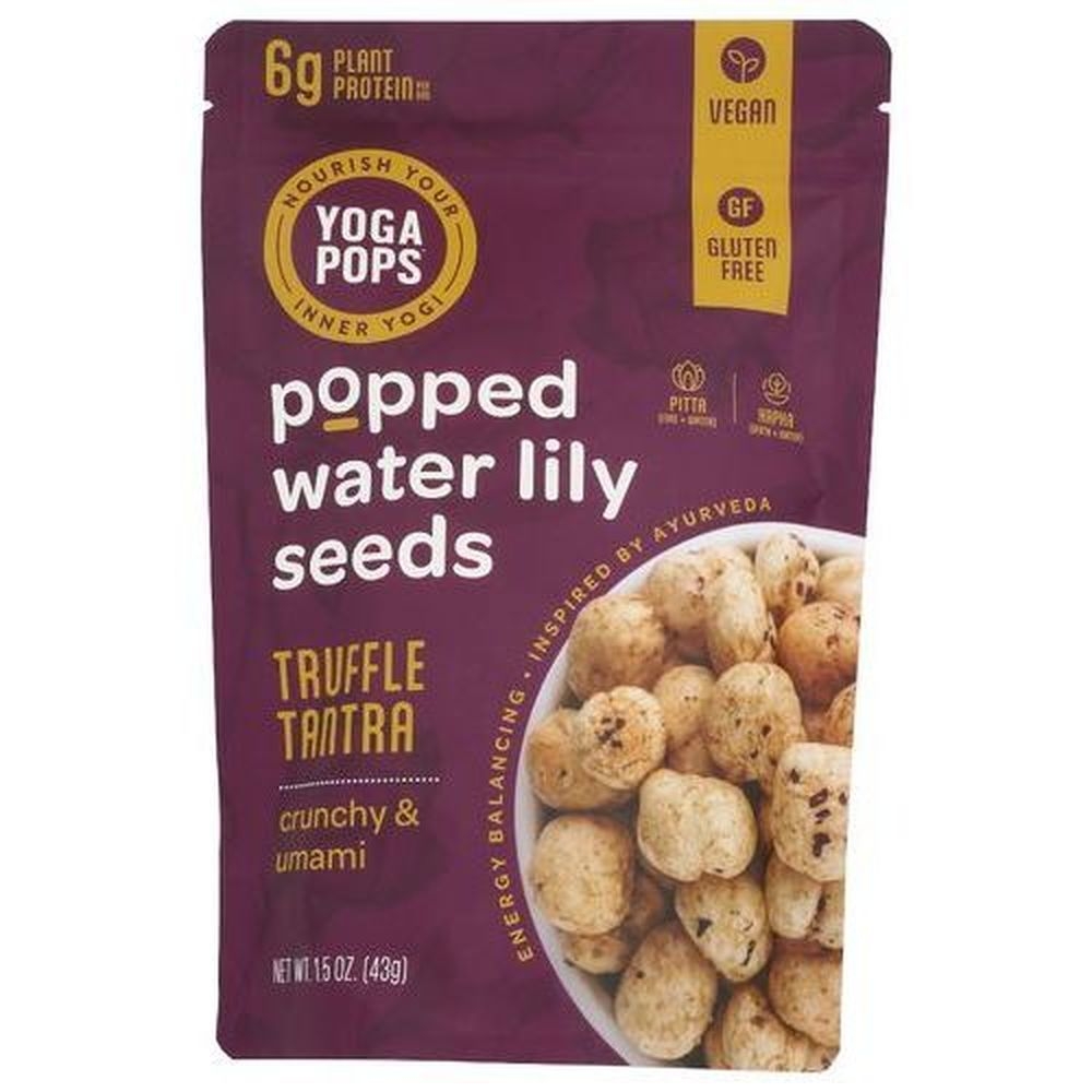 Yoga Pops Truffle Tantra Popped Water Lily Seeds, 1.5 Ounce -- 6 per case