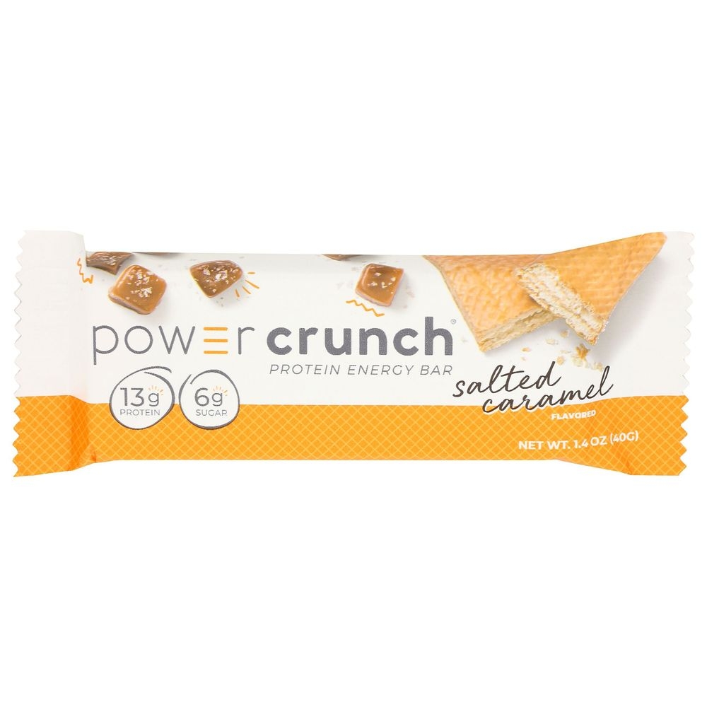 Power Crunch Original Salted Caramel Protein Energy Bar, 40 Gram -- 12 per case