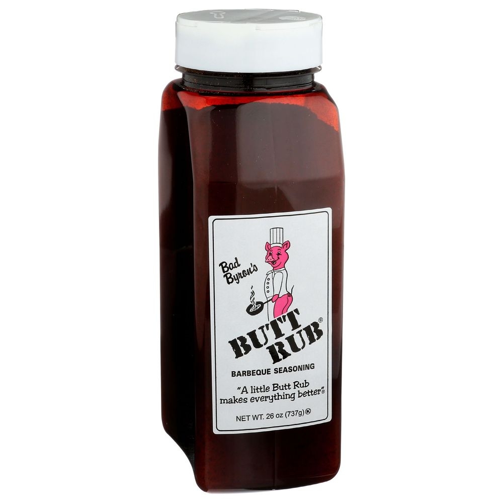 Bad Byrons Butt Rub Barbeque Seasoning, 26 Ounce -- 6 per case