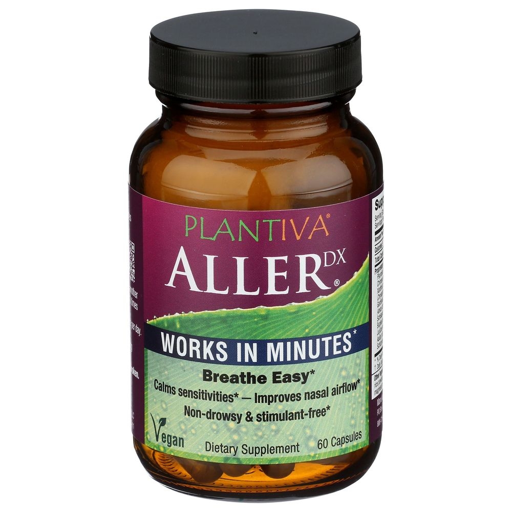 Plantiva Aller Dx Works in Minutes Breathe Easy, 60 count