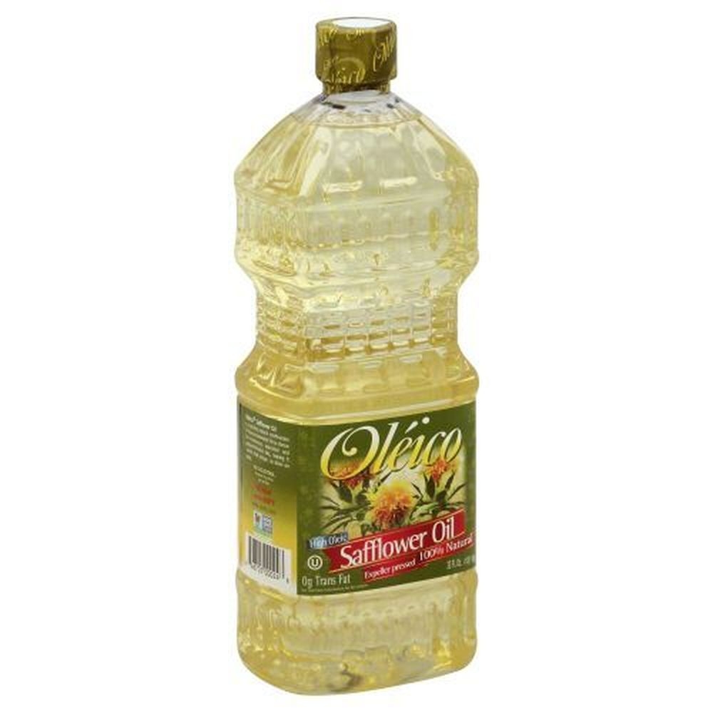 Oleico Natural High Oleic Safflower Oil, 32 Ounce -- 6 per case