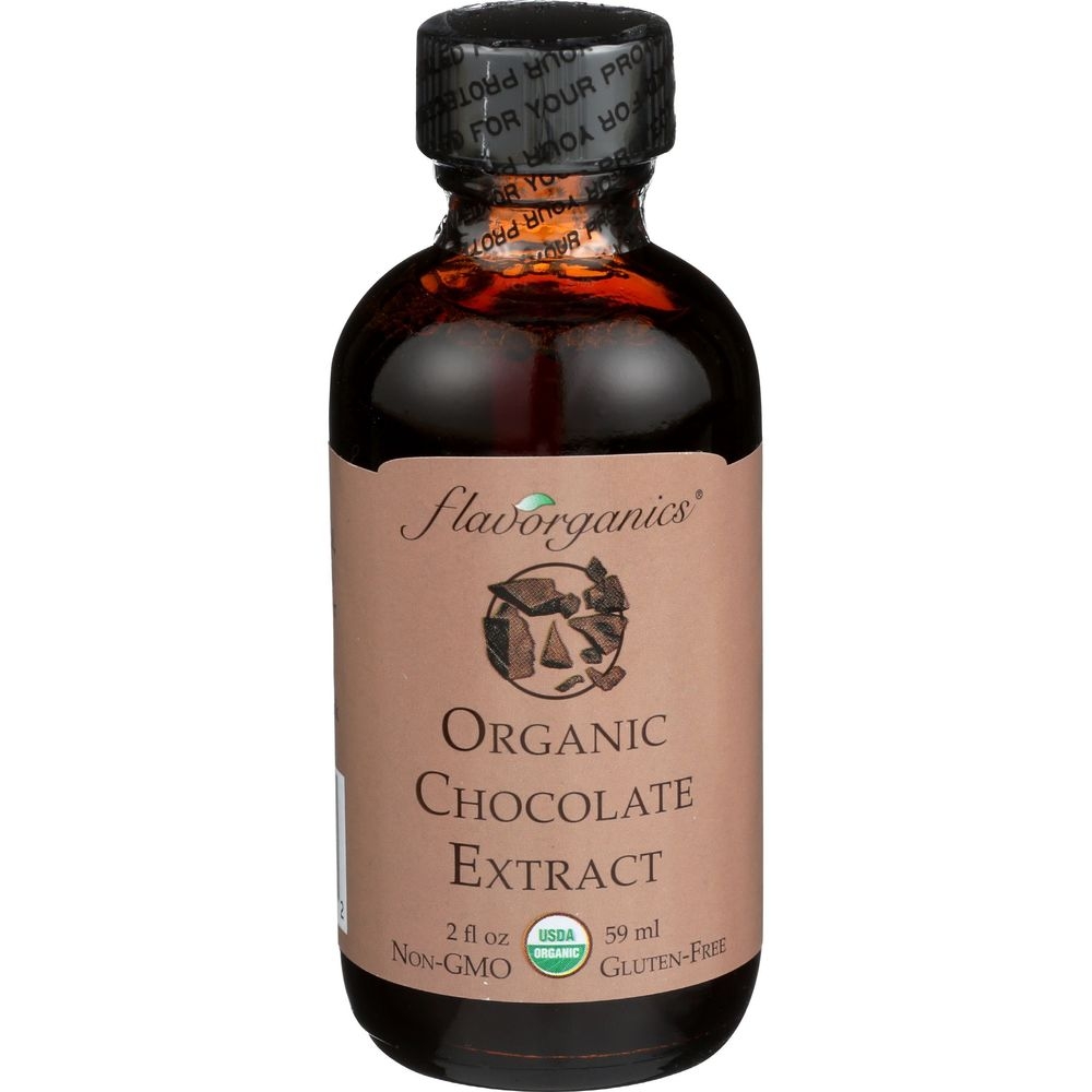 Flavorganics Organic Chocolate Extract, 2 Ounce