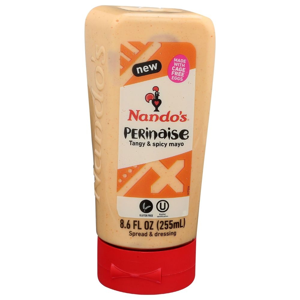 Nandos Original Tangy and Fiery Mayo Perinaise, 8.6 Ounce -- 6 per case
