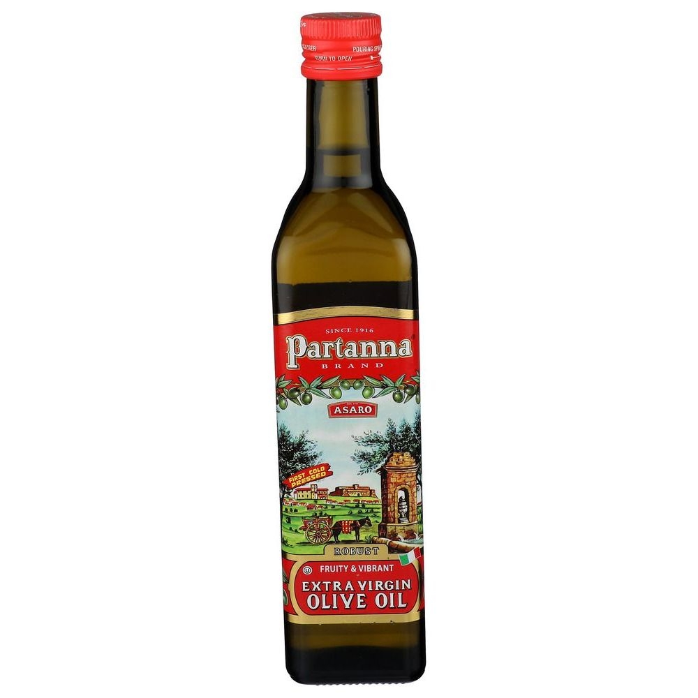 Partanna Everyday Robust Extra Virgin Olive Oil, 500 Milliliter -- 6 per case