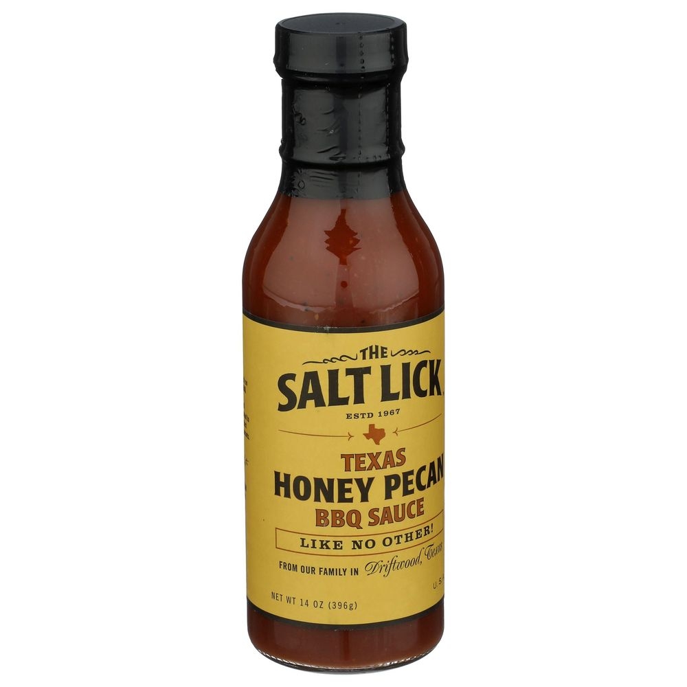 The Salt Lick Texas Honey Pecan BBQ Sauce, 12 Ounce -- 6 per case