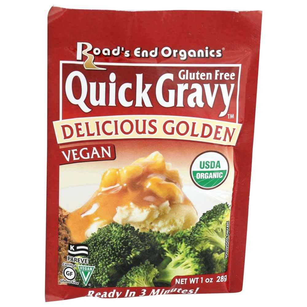 Roads End Organics Delicious Golden Gravy Mix, 1 Ounce -- 12 per case