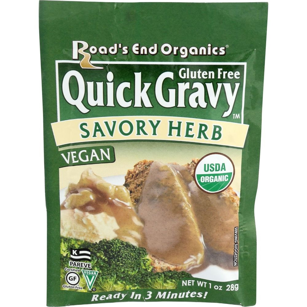 Roads End Organics Savory Herb Gravy Mix, 1 Ounce -- 12 per case