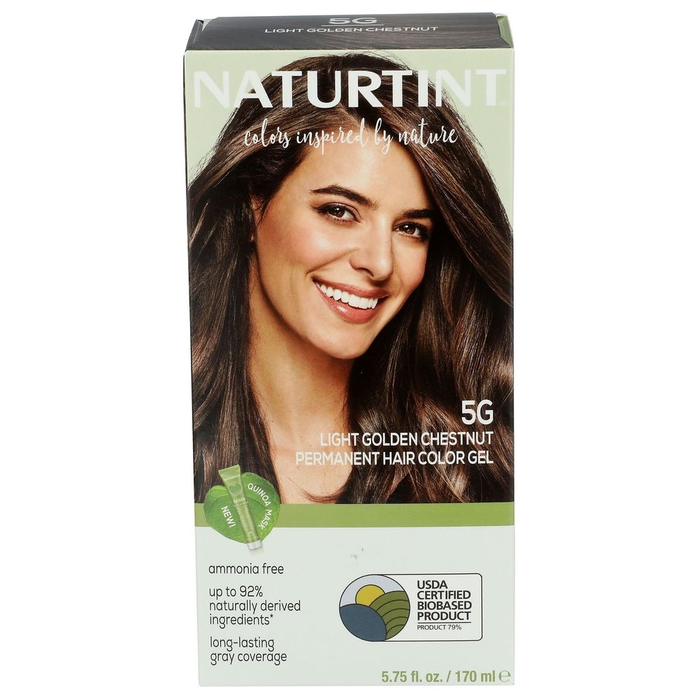 Naturtint 5G Light Golden Chestnut Permanent Hair Color, 5.75 Fluid Ounce
