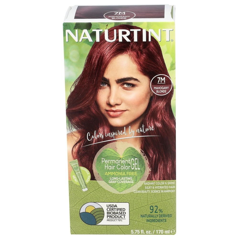 Naturtint 7M Mahogany Blonde Permanent Hair Color Gel, 5.75 Fluid Ounce -- 3 per case