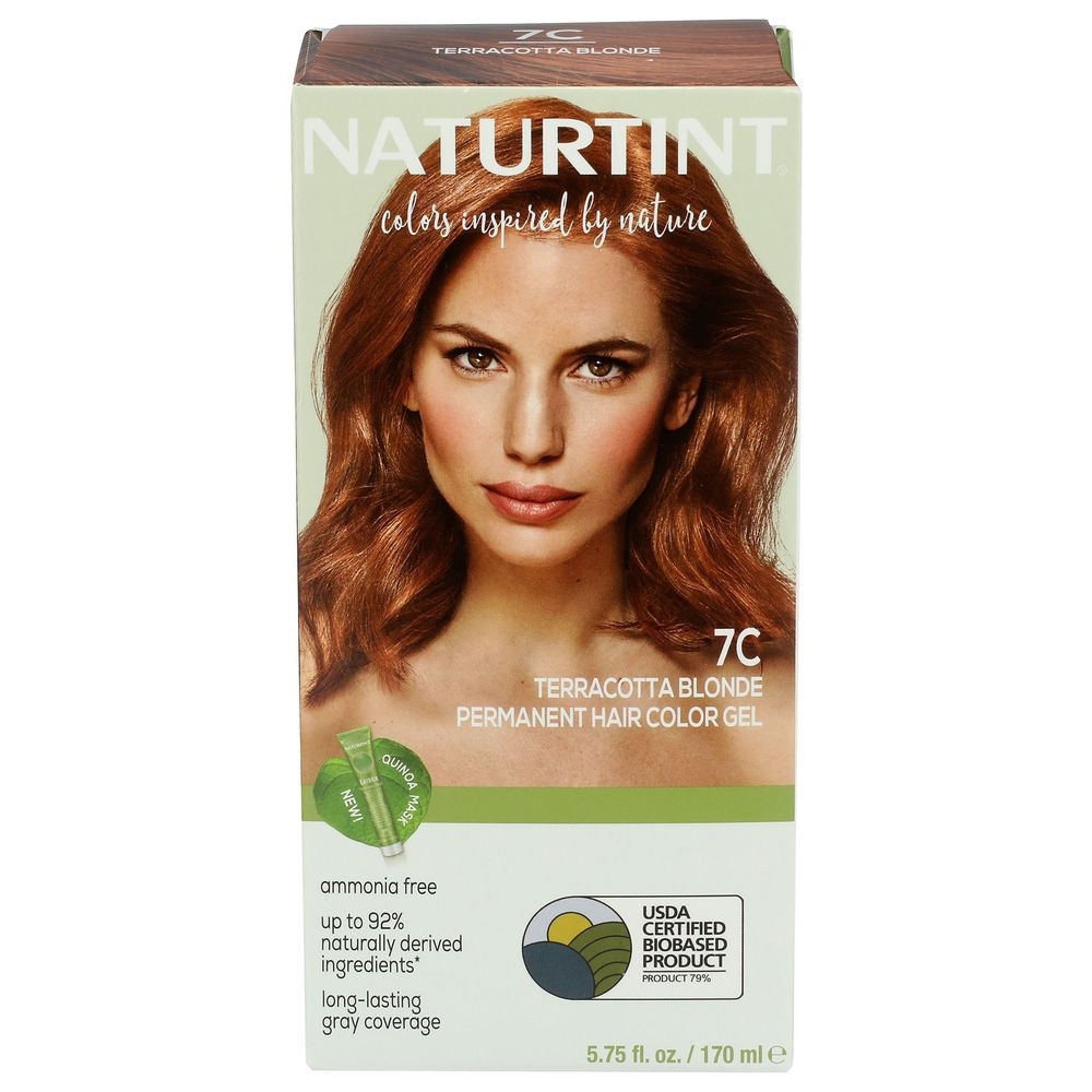 Naturtint 7C Terracotta Blonde Permanent Hair Color Gel, 5.75 Fluid Ounce -- 3 per case