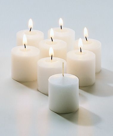 Hollowicks Select Wax Food Warmer Votive Candle, 1 7/16 inch Height -- 288 per case.