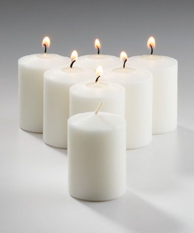Hollowick Select Wax 15 Hour Straight Food Warmer Votive Candle, 2 1/4 inch Height -- 144 per case.