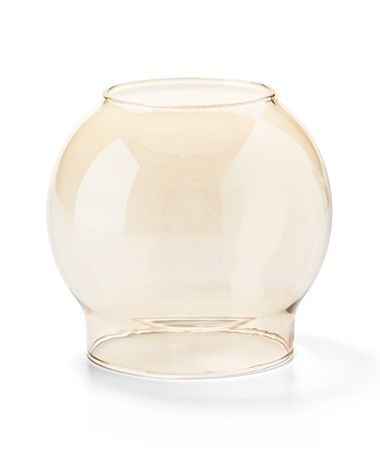 Hollowicks Gold Lustre Bubble Globe Only, 3 1/8 inch Height.