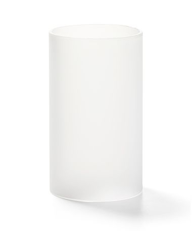 Hollowicks Satin Crystal Cylinder Globe Only, 5 inch Height.