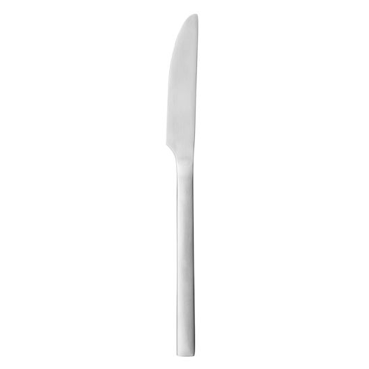 World Tableware Elexa Satin Solid Handle Serrated Blade Dinner Knife, 9 inch -- 12 per case