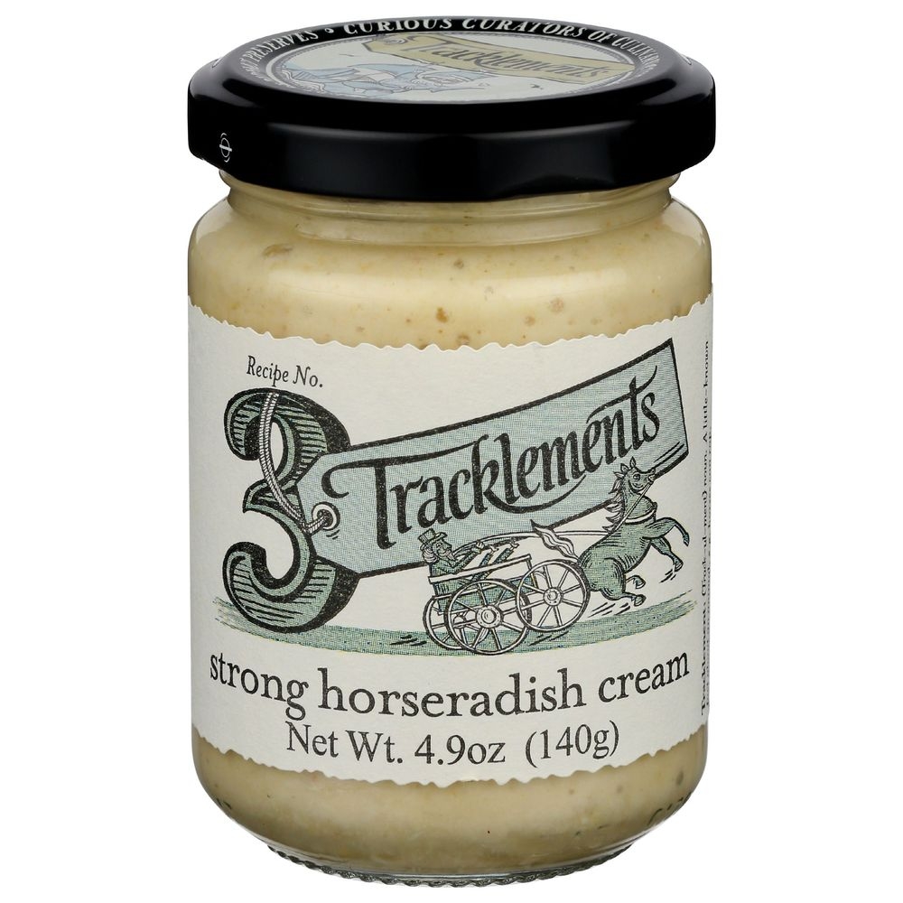 Tracklements Strong Horseradish Cream Sauce, 5 Ounce -- 6 per case