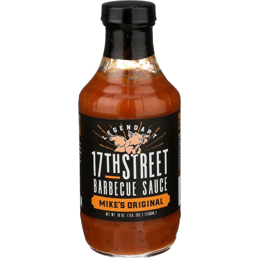 17th Street Mikes Original Barbecue Sauce, 18 Ounce -- 6 per case
