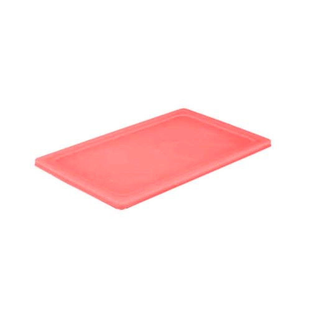 Vollrath 52430-02 Super Pan V Flexible Steam Table Hotel Red Full Size Pan Lid, 20.982 x 12.851 x 0.597 inch Overall